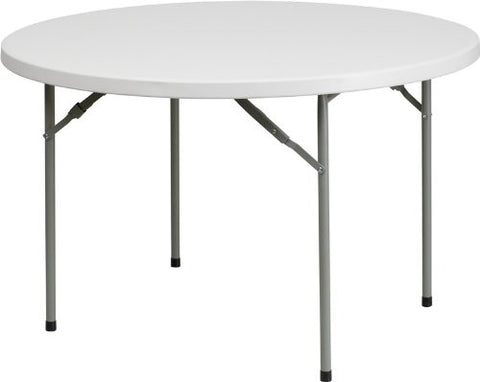 4 Feet Round Plastic Folding Table