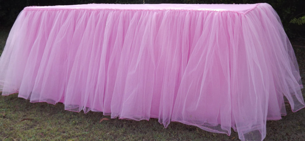 Tulle Gathered Tablecloth